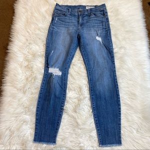 Pistola raw hem distressed jeans size 28 final